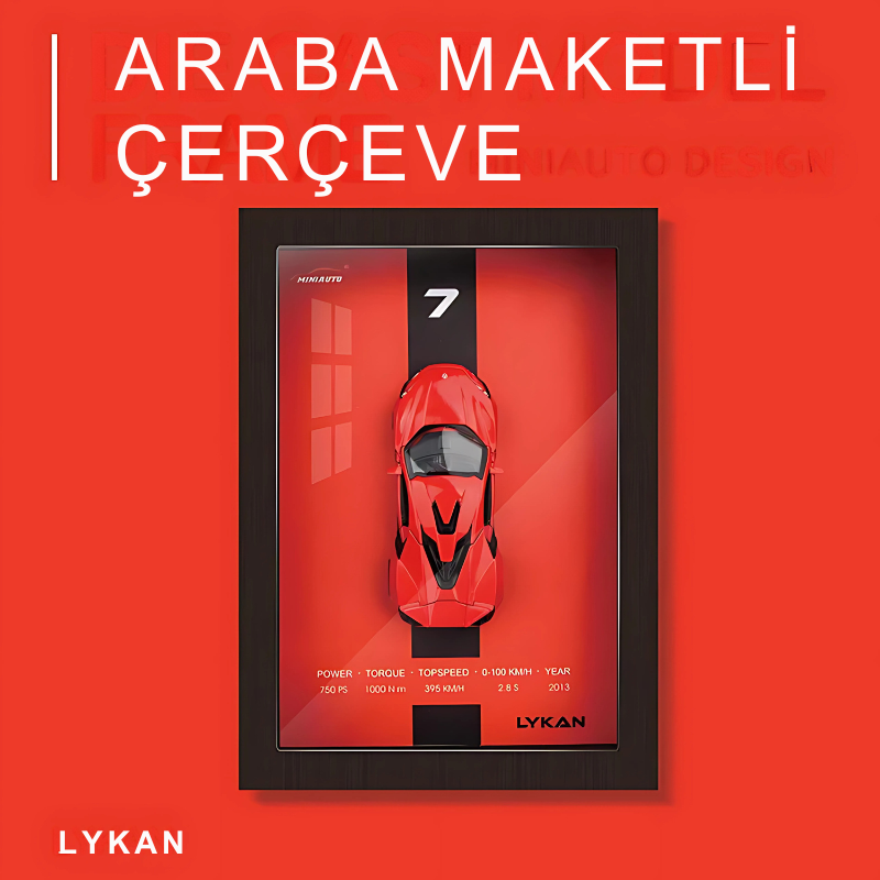 GoTurbo™ 3D Arabalı Çerçeve